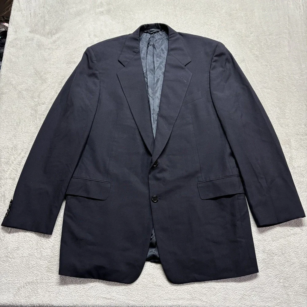 HICKEY FREEMAN Collection Mens Blazer‎ Sport Coat Casual Jacket Size 44L Wool
